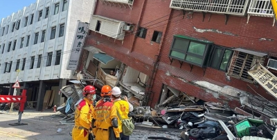 Во время землетрясения на Тайване пострадали 711 человек